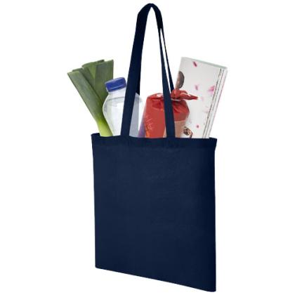 Madras 140 g/m² cotton tote bag 7L