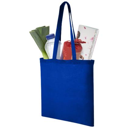 Madras 140 g/m² cotton tote bag 7L