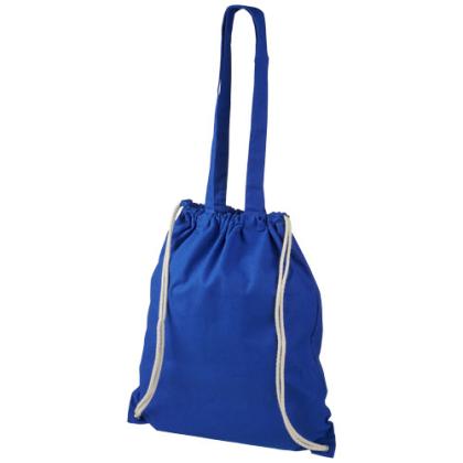 Eliza 240 g/m² cotton drawstring bag 6L