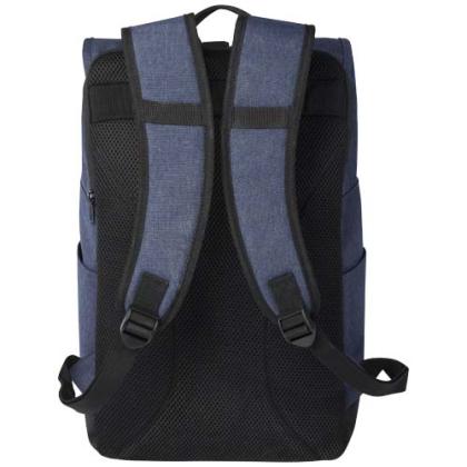 Hoss 15.6" GRS recycled roll-up laptop backpack 12L