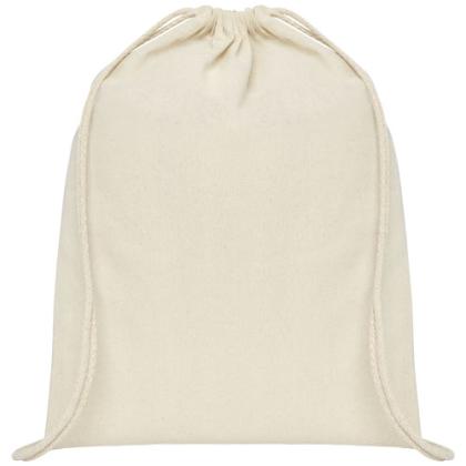 Oregon 140 g/m² cotton drawstring bag 5L