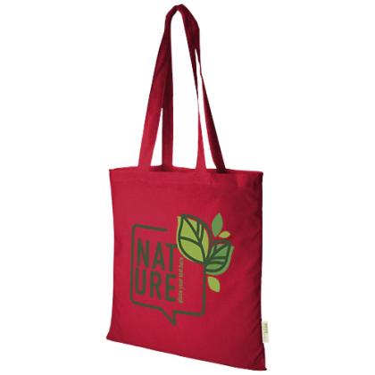 Orissa 140 g/m² organic cotton tote bag 7L