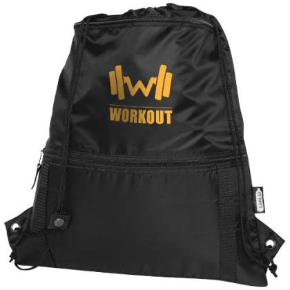Adventure recycled insulated drawstring bag 9L