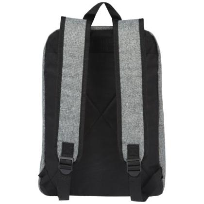 Reclaim 15" GRS recycled two-tone laptop backpack 14L