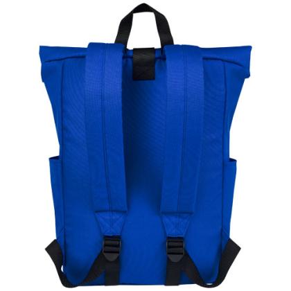 Byron 15.6" GRS RPET roll-top backpack 18L