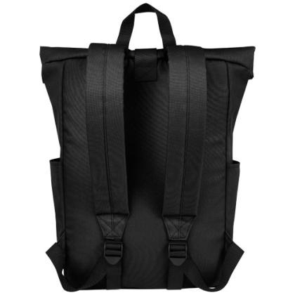 Byron 15.6" GRS RPET roll-top backpack 18L