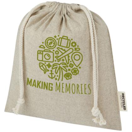 Pheebs 150 g/m² GRS recycled cotton gift bag medium 1.5L