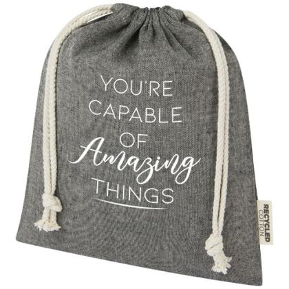 Pheebs 150 g/m² GRS recycled cotton gift bag medium 1.5L