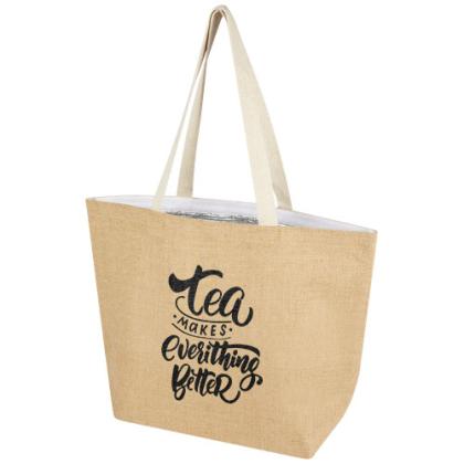 Juta 300 g/m&sup2; jute cooler tote bag 12L