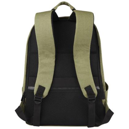 Joey 15.6" GRS recycled canvas anti-theft laptop backpack 18L