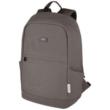 Joey 15.6" GRS recycled canvas anti-theft laptop backpack 18L