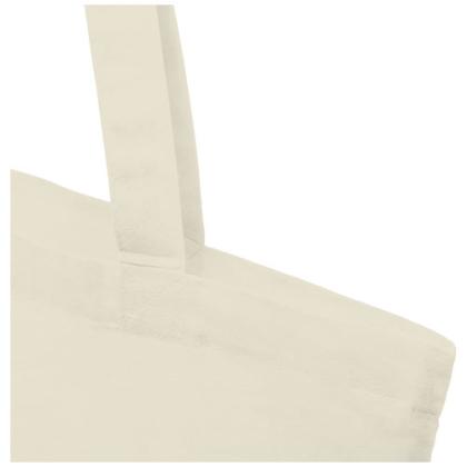 Madras 140 g/m2 GRS recycled cotton tote bag 7L