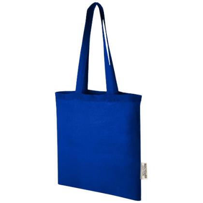 Madras 140 g/m2 GRS recycled cotton tote bag 7L Madras 140 g/m2 GRS recycled cotton tote bag 7L