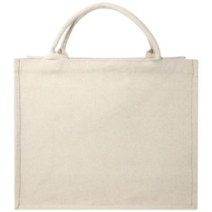 Page 500 g/m² Aware™ recycled book tote bag