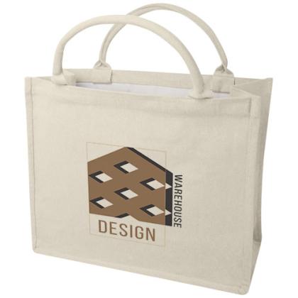 Page 500 g/m² Aware™ recycled book tote bag