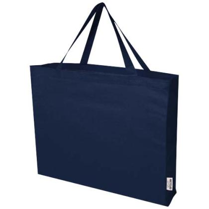 Odessa 220 g/m² GRS recycled cotton tote bag 40L