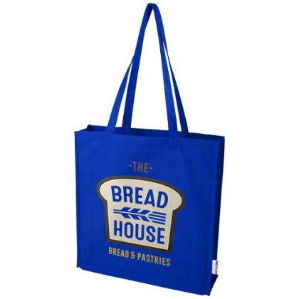 Florida 270 g/m² GRS recycled gusset tote bag 14L