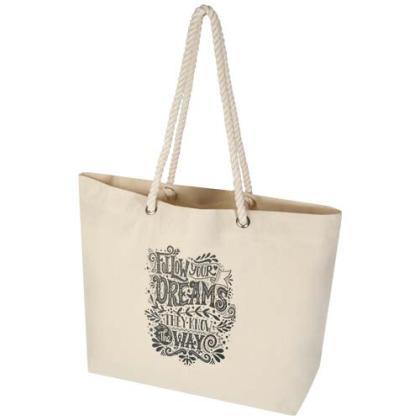Florida 270 g/m² GRS recycled beach tote bag 18L
