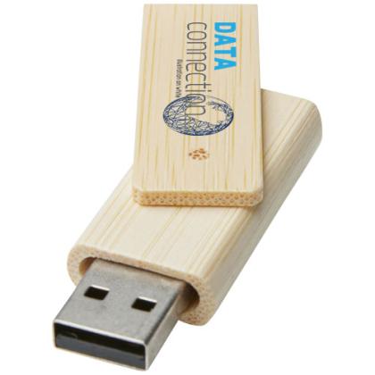 Rotate 8GB bamboo USB flash drive
