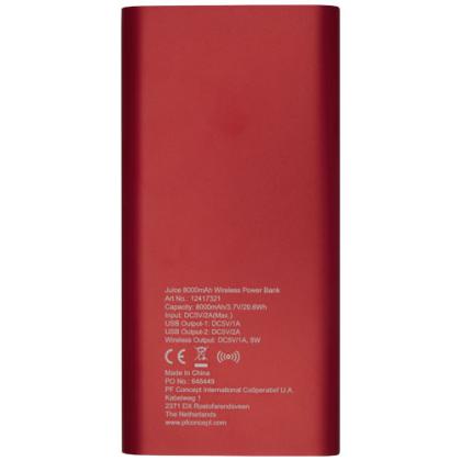Juice 8000mAh wireless power bank