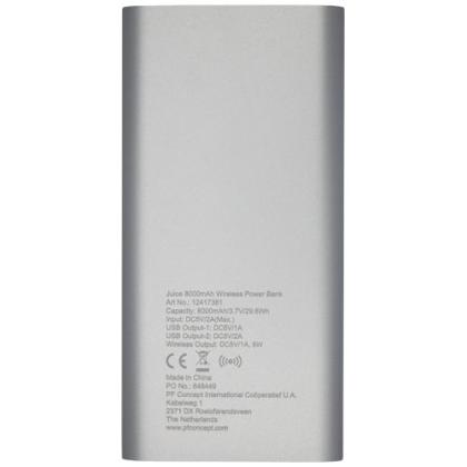 Juice 8000mAh wireless power bank
