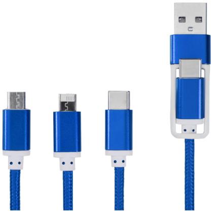 Versatile 5-in-1 charging cable