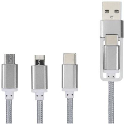Versatile 5-in-1 charging cable