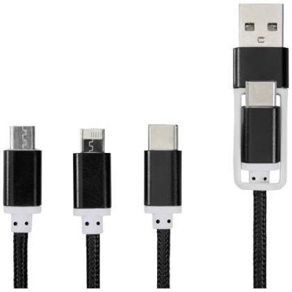 Versatile 5-in-1 charging cable