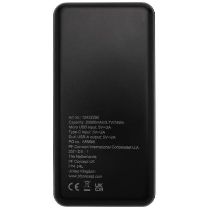 Loop 20.000 mAh recycled plastic power bank