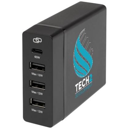 ADAPT 72W recycled plastic PD power station
