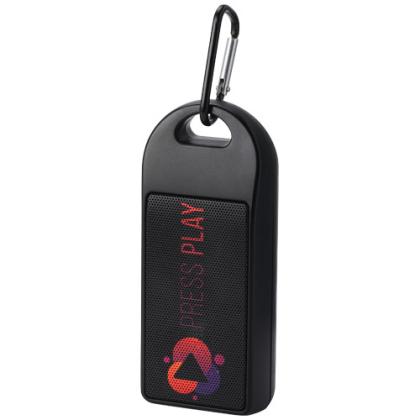 Omni 3W IPX4 RCS recycled plastic Bluetooth® speaker