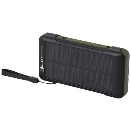 Soldy 10.000 mAh RCS recycled plastic solar dynamo power bank