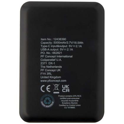 Asama 5000 mAh Type-C recycled plastic power bank