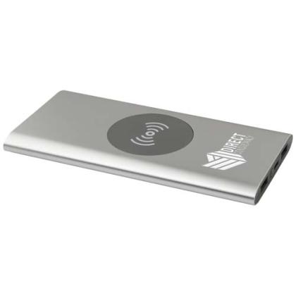 Juice 8000 mAh Type-C recycled aluminium wireless power bank