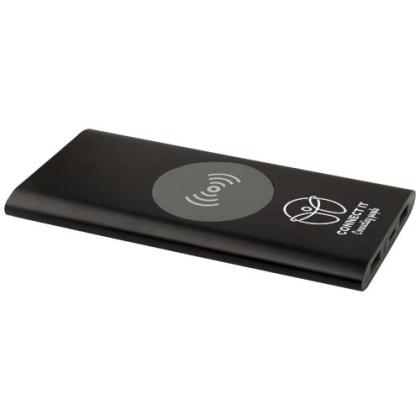 Juice 8000 mAh Type-C recycled aluminium wireless power bank