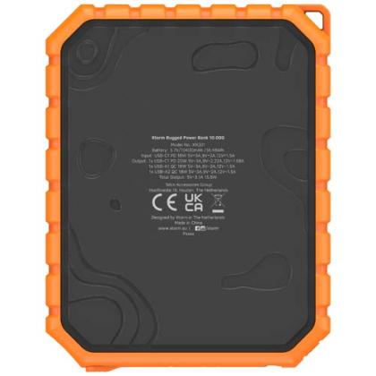 Xtorm XR201 Xtreme 10.000 mAh 20W QC3.0 waterproof rugged power bank with torch