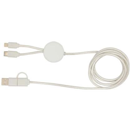 Citala 5-in-1 recycled plastic 150 cm data sync and 27W fast charge cable