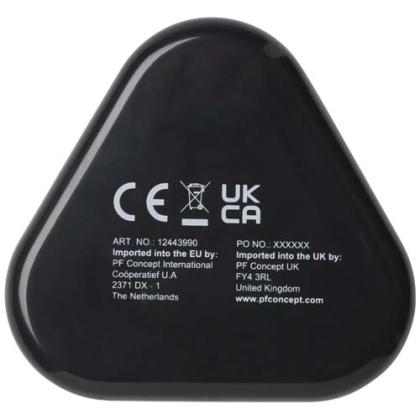 Rebel earbuds with recycled plastic storage box