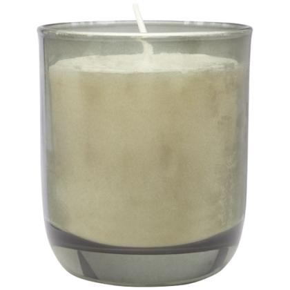 Wellmark Discovery 200 ml hand soap dispenser and 150 g scented candle set - dark amber fragrance