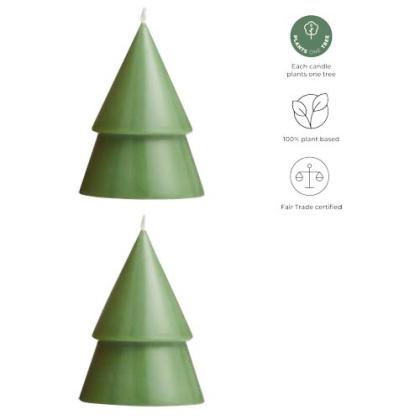 Originalhome Xmas tree candle set of 2 - M