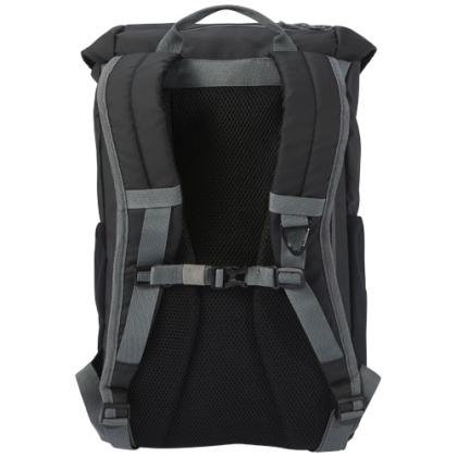 Aqua 15.6" GRS recycled water resistant laptop backpack 23L