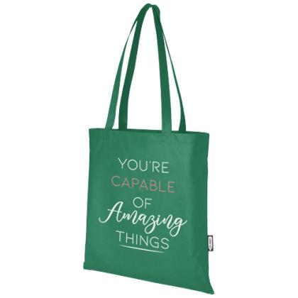 Zeus GRS recycled non-woven convention tote bag 6L