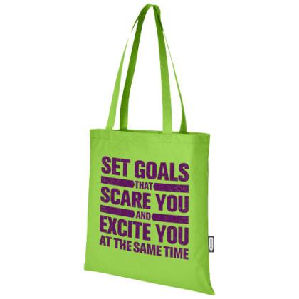 Zeus GRS recycled non-woven convention tote bag 6L