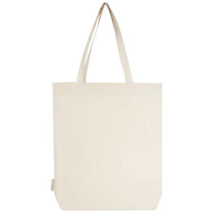 Orissa 180 g/m² organic wide bottom tote bag 11L