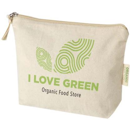 Orissa 180 g/m² organic toiletry bag 1L