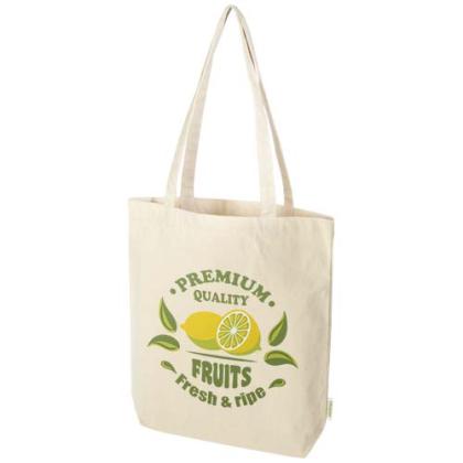 Orissa 270 g/m&sup2; organic tote bag 10L