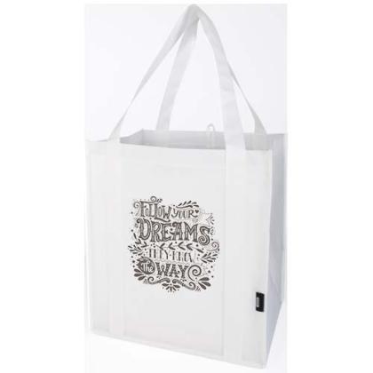Liberty GRS recycled non-woven bottom board tote bag 29L