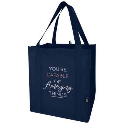 Liberty GRS recycled non-woven bottom board tote bag 29L