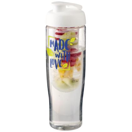 H2O Active® Tempo 700 ml flip lid sport bottle & infuser