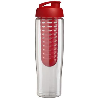 H2O Active® Tempo 700 ml flip lid sport bottle & infuser